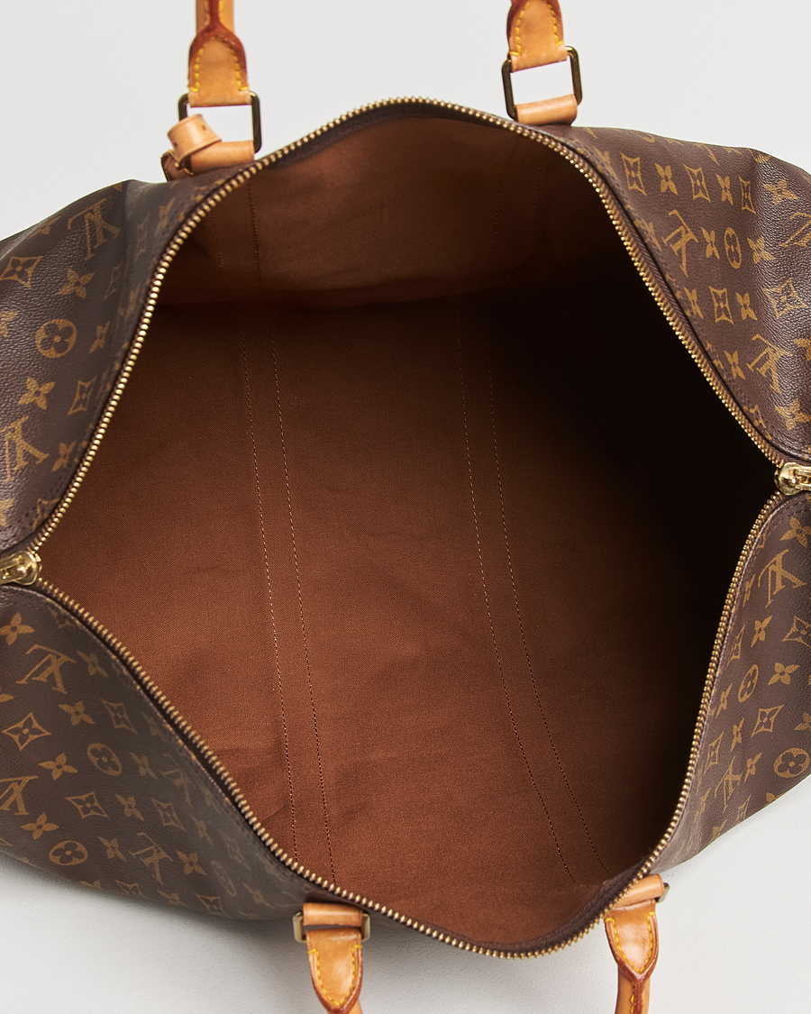 Homme | Louis Vuitton Pre-Owned Keepall 55 Monogram | Louis Vuitton Pre-Owned | Keepall 55 Monogram