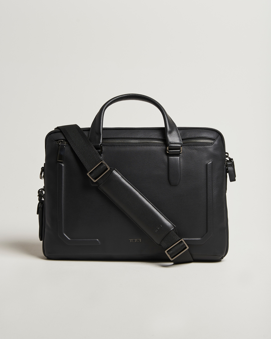 Homme | Sacs | TUMI | Harrison Sycamore Slim Leather Brief Black