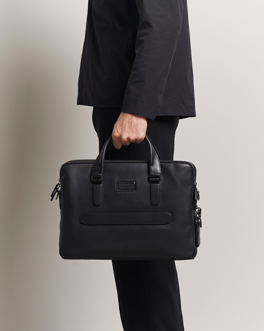 Homme | Sacs | TUMI | Harrison Sycamore Slim Leather Brief Black