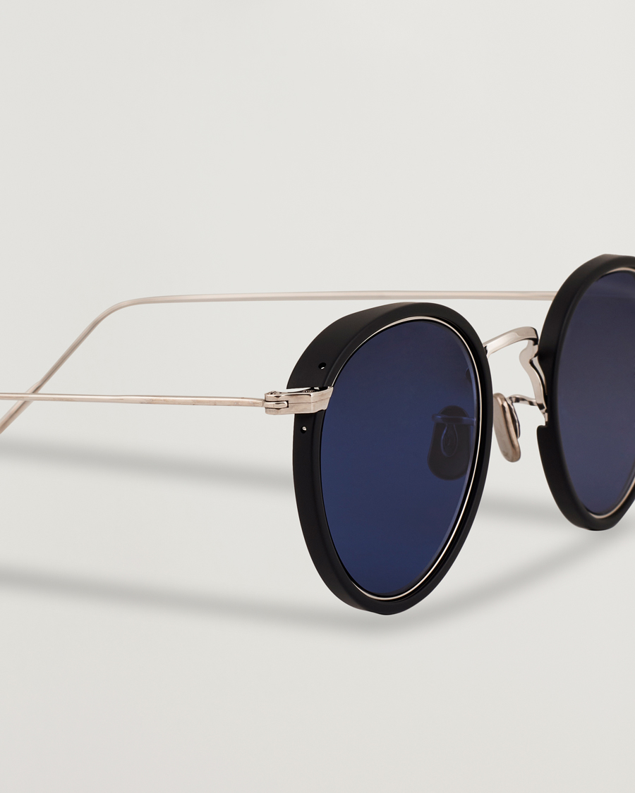 Homme | Lunettes De Soleil | EYEVAN 7285 | 717E Sunglasses Matte Black/Blue