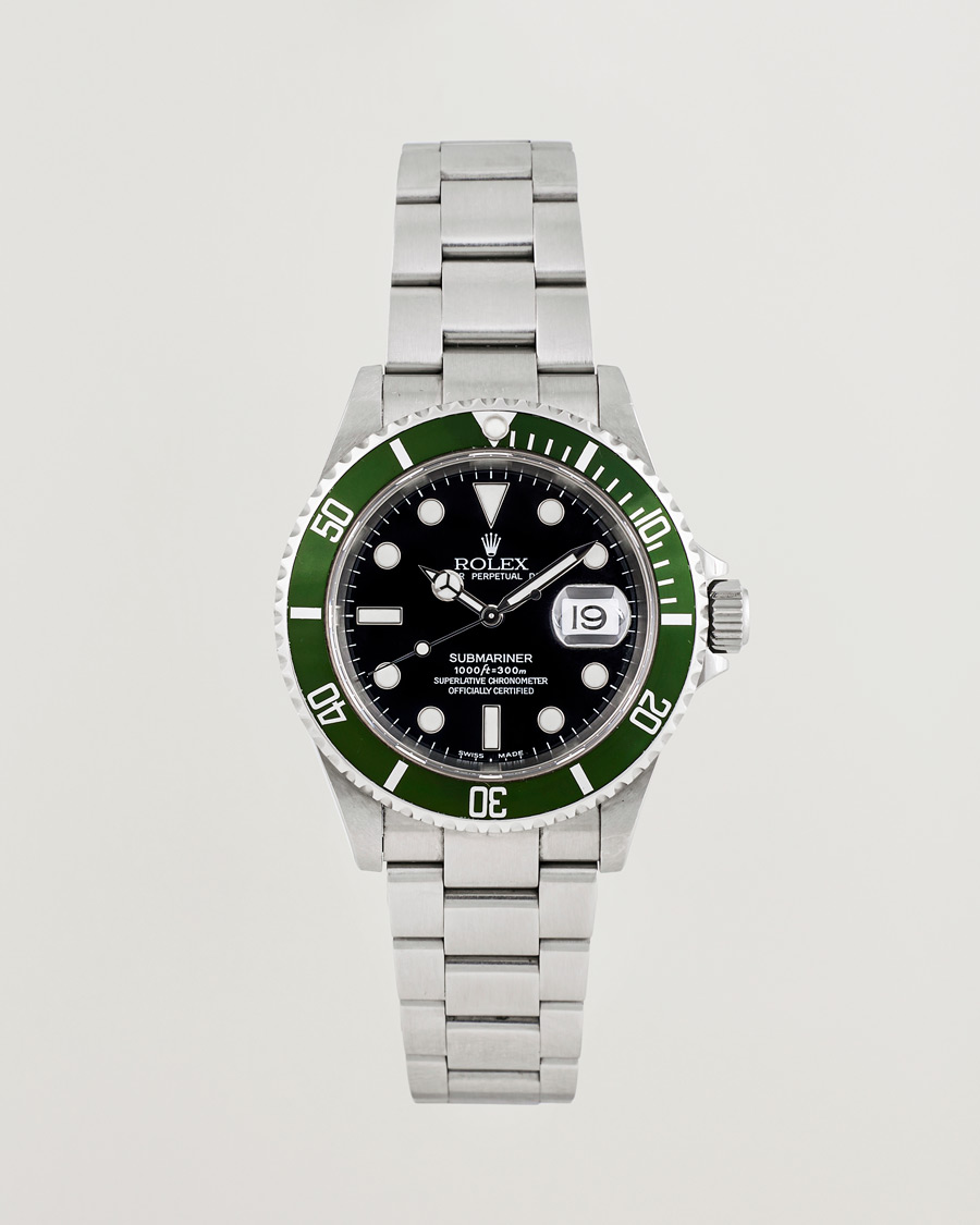Homme | Rolex Pre-Owned Submariner Date Kermit | Rolex Pre-Owned | Submariner Date Kermit