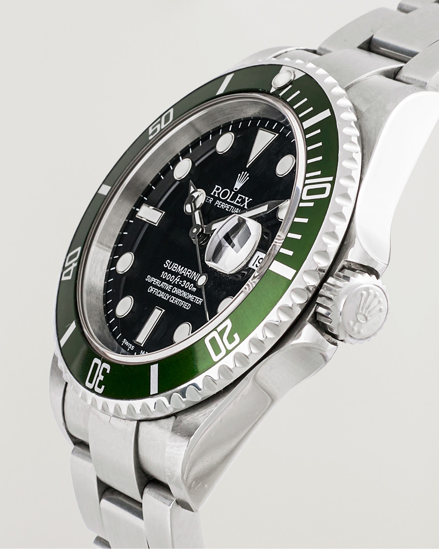 Homme | Rolex Pre-Owned Submariner Date Kermit | Rolex Pre-Owned | Submariner Date Kermit