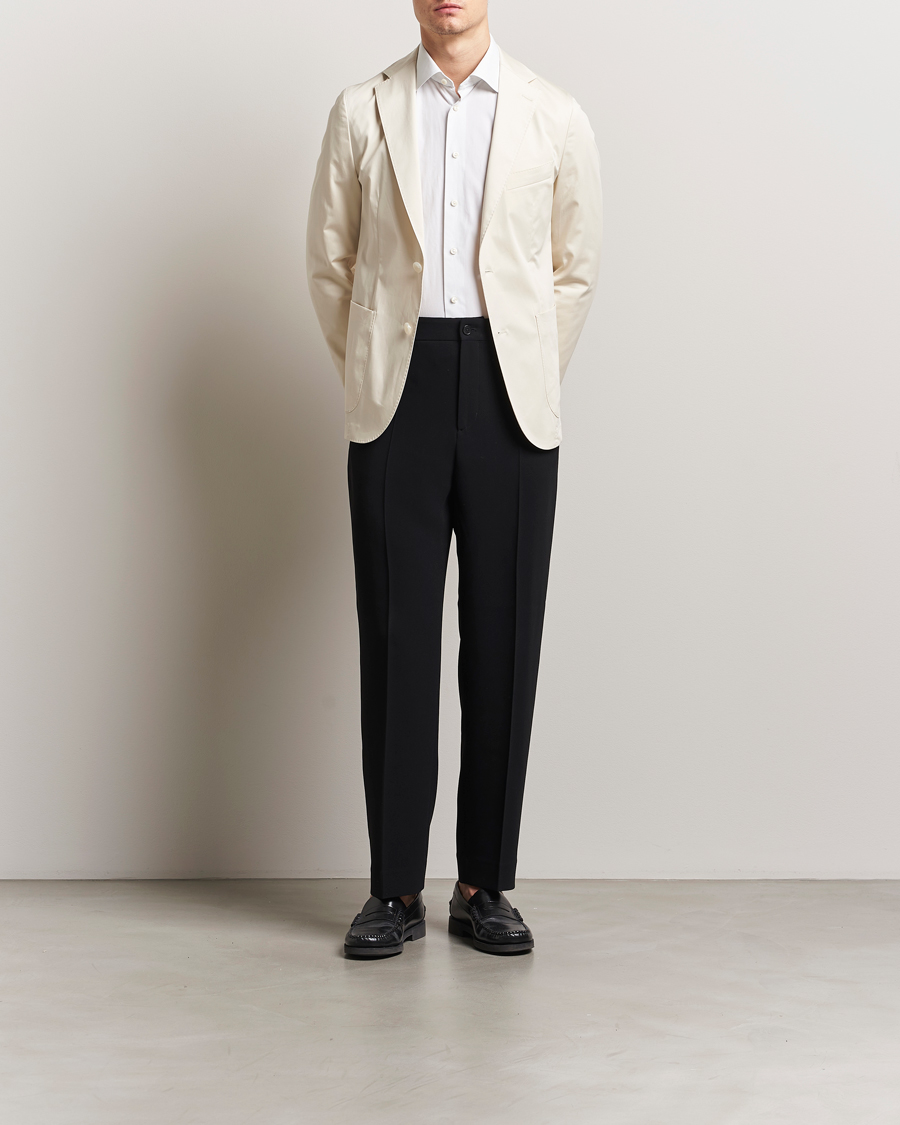Homme | Blazers | BOSS BLACK | Hanry Cotton Blazer Open White