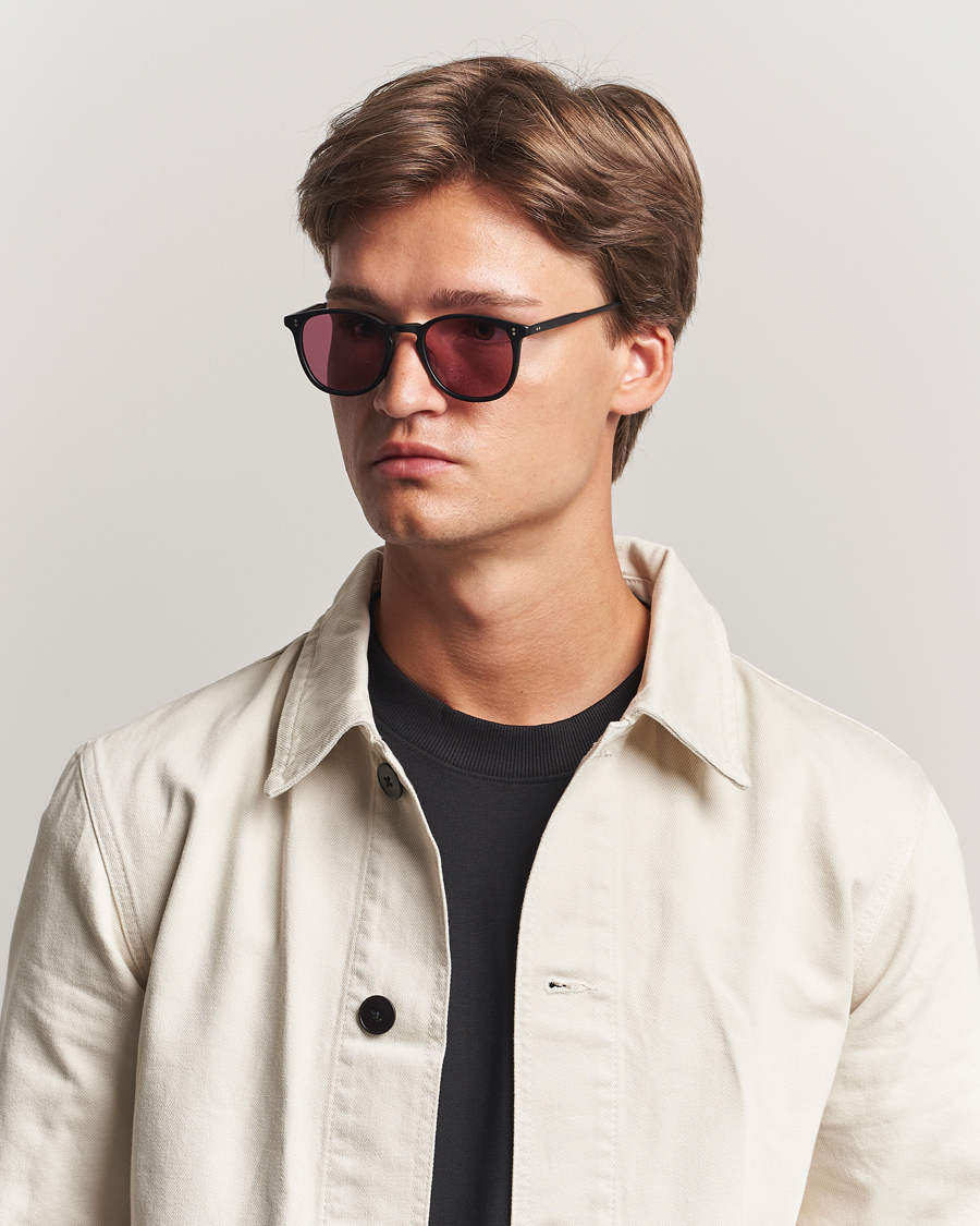 Homme | Lunettes De Soleil | Garrett Leight | Kinney 49 Sunglasses Black