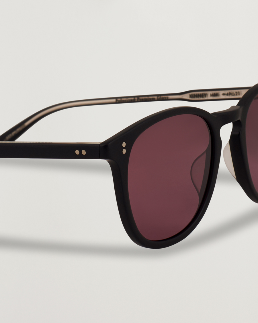 Homme | Lunettes De Soleil | Garrett Leight | Kinney 49 Sunglasses Black
