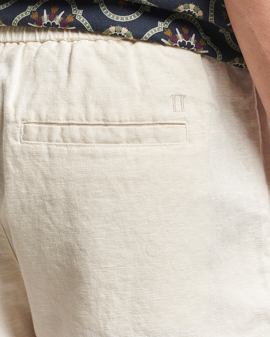 Homme | Shorts | LES DEUX | Otto Linen Shorts Ivory