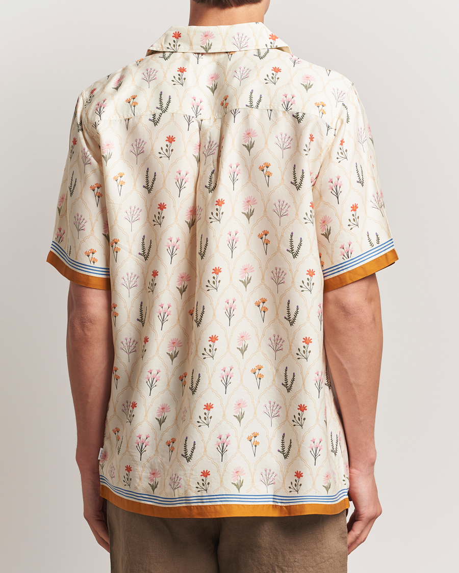 Homme | Chemises | LES DEUX | Lucas AOP Wild Flower Shirt Ivory