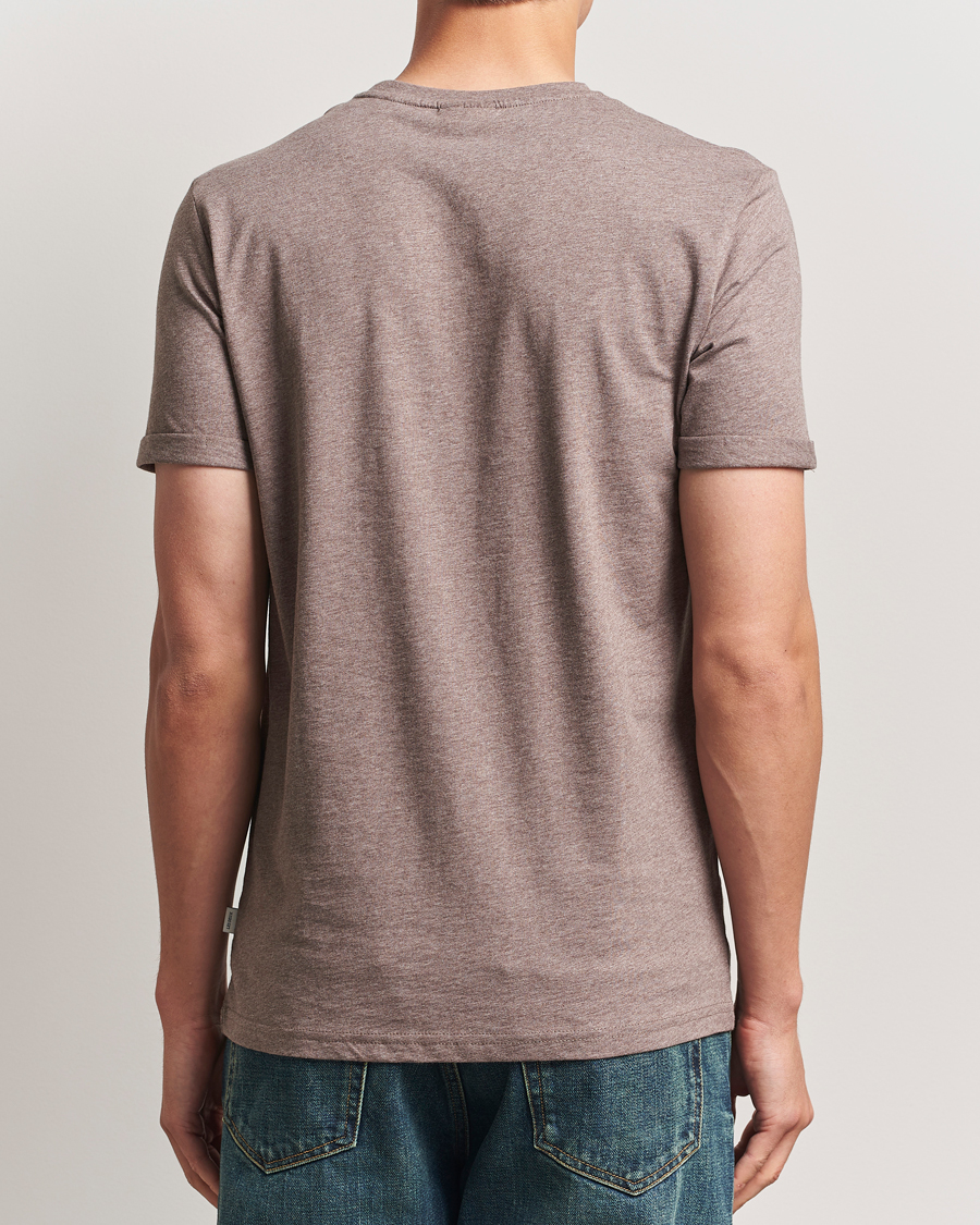 Homme | T-shirts | LES DEUX | Norregaard Contrast T-Shirt Cub Melange
