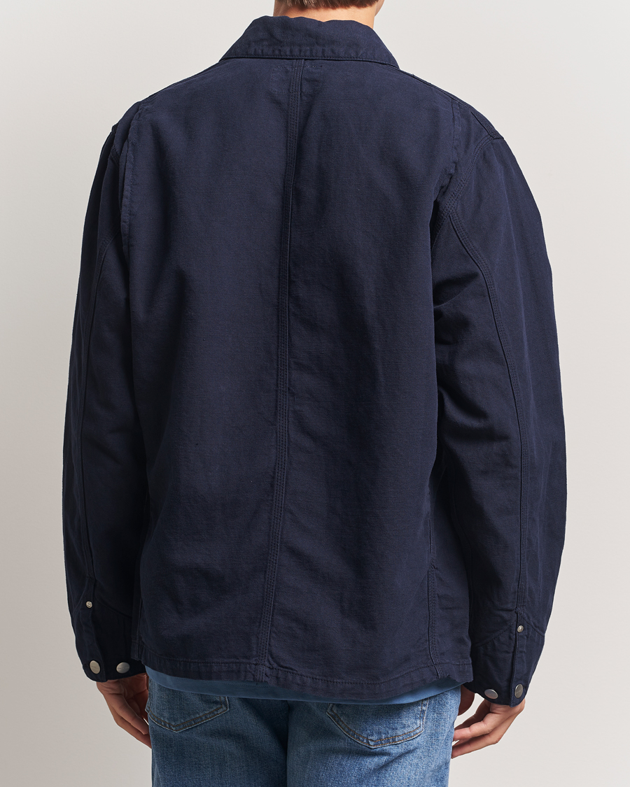 Homme | Manteaux Et Vestes | Carhartt WIP | Walter Cotton/Linen Chore Coat Dark Navy