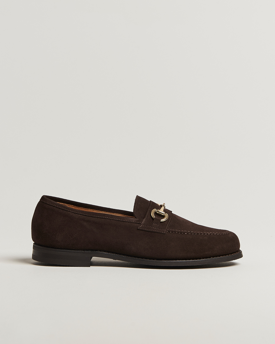 Homme | Loafers | Myrqvist | Karlberg Loafer Dark Brown Suede
