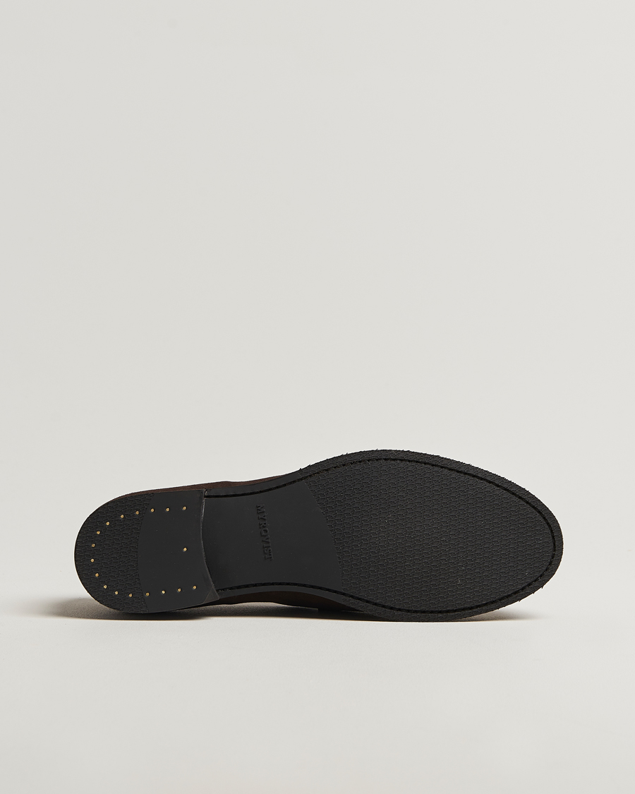 Homme | Loafers | Myrqvist | Karlberg Loafer Dark Brown Suede