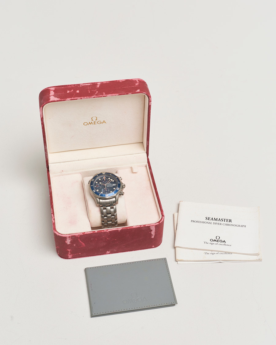 Homme | Omega Pre-Owned Seamaster SMP 300 Chrono Titan | Omega Pre-Owned | Seamaster SMP 300 Chrono Titan