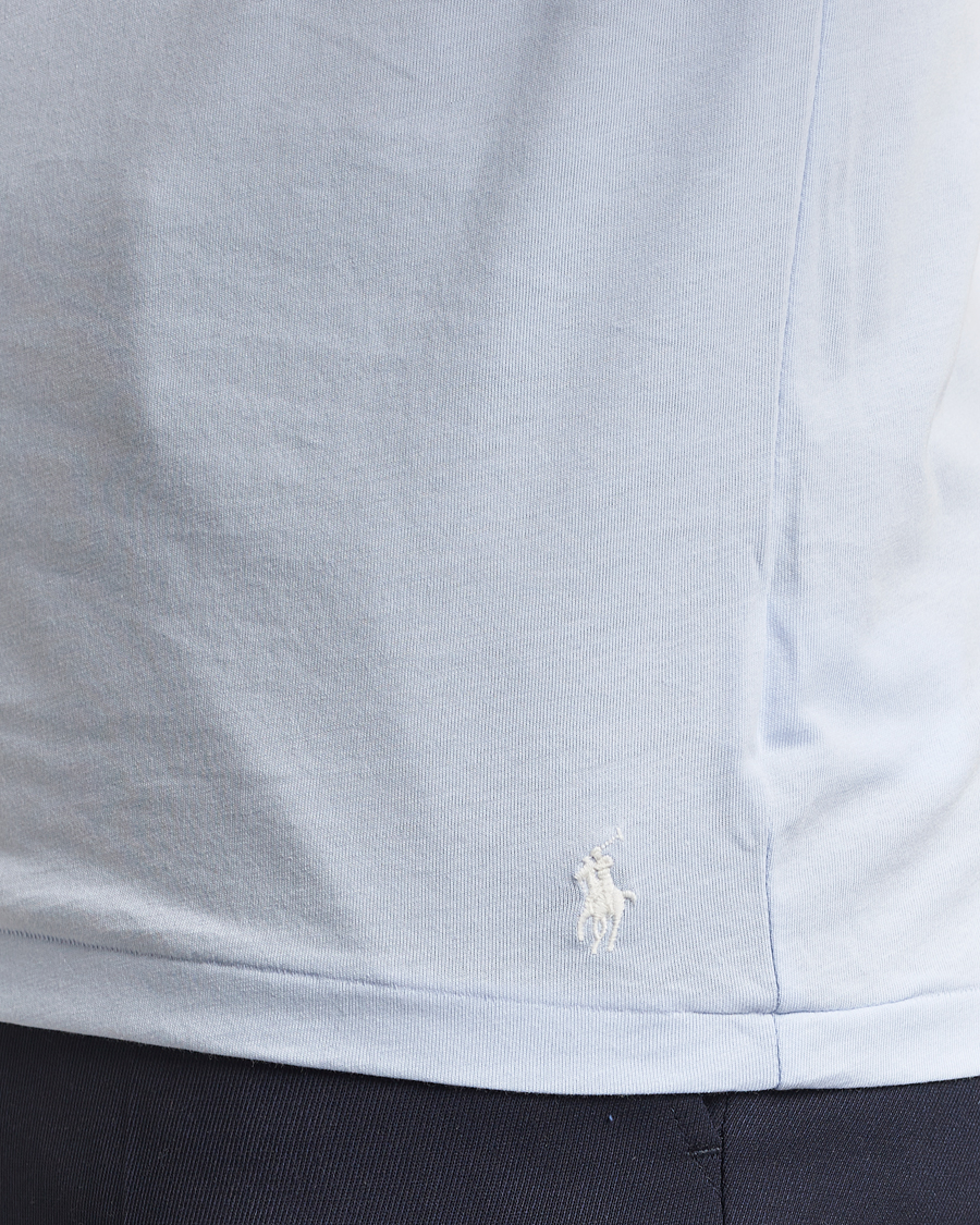 Homme | T-shirts | Polo Ralph Lauren | 3-Pack Crew Neck T-shirt Navy/White/Blue