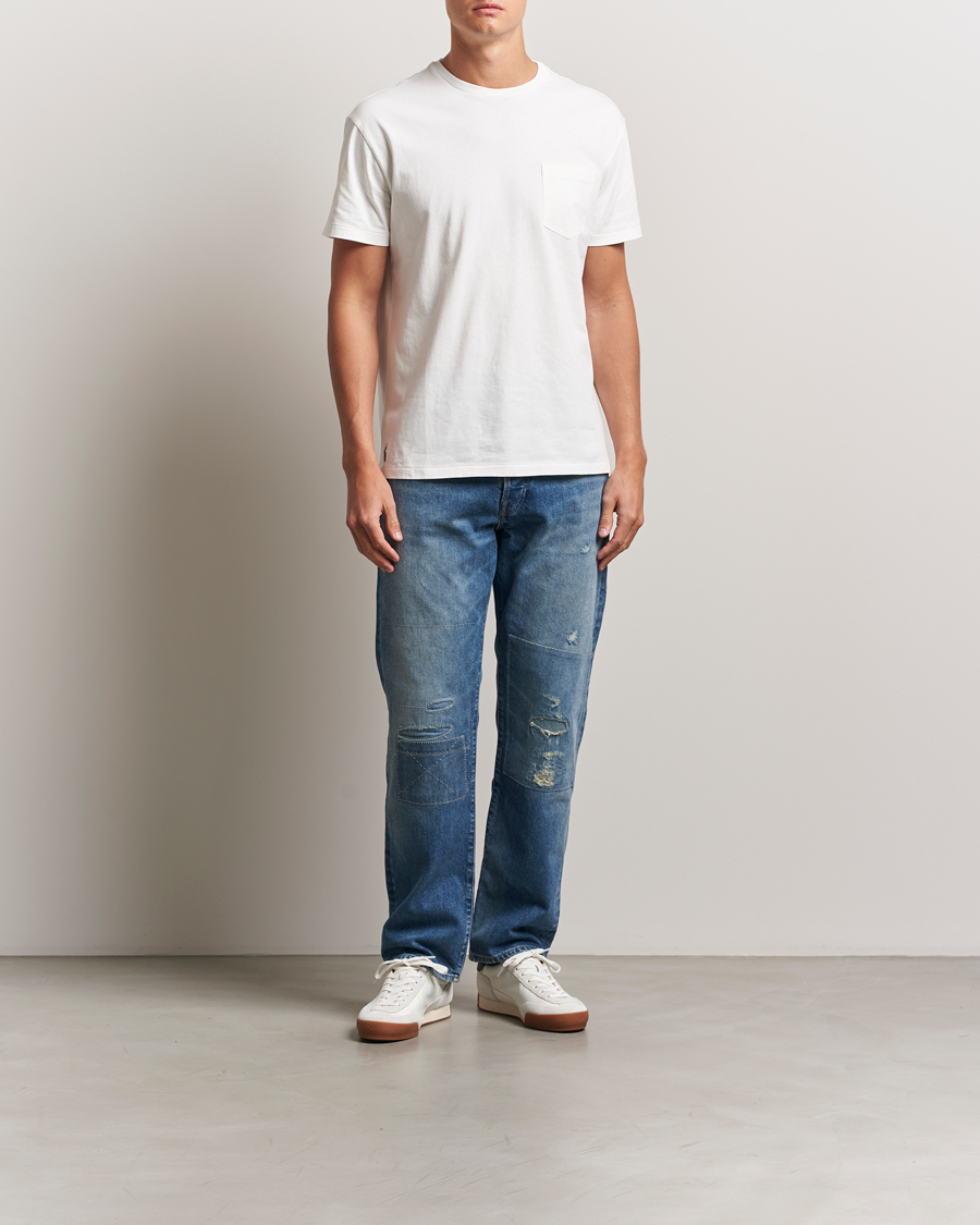 Homme | T-shirts | Polo Ralph Lauren | Washed Classic Fit Pocket Tee Deckwash White