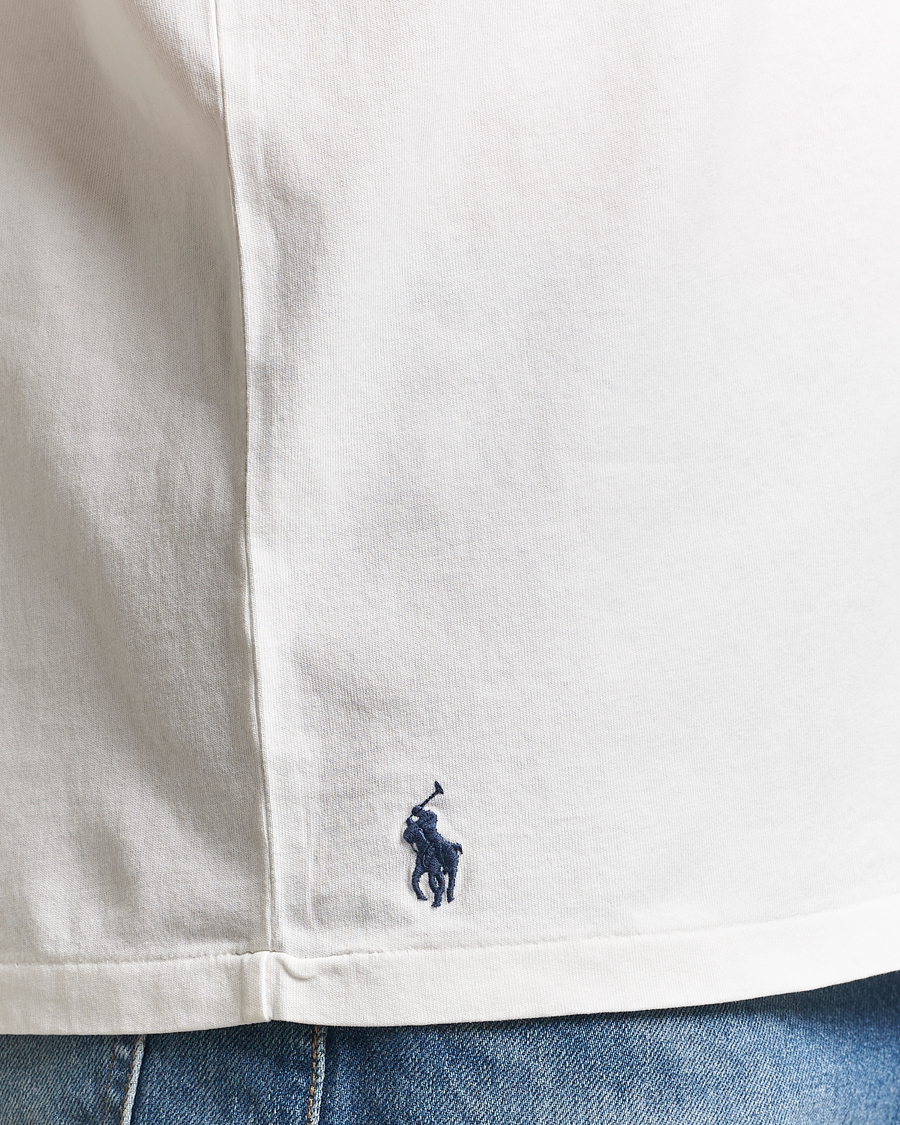 Homme | T-shirts | Polo Ralph Lauren | Washed Classic Fit Pocket Tee Deckwash White