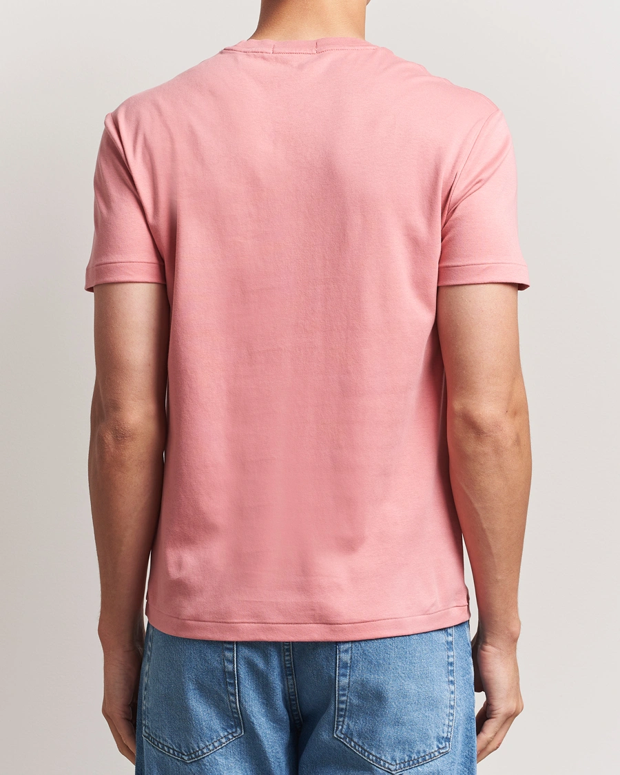 Homme | T-shirts | Polo Ralph Lauren | Luxury Pima Cotton Crew Neck T-Shirt Desert Rose