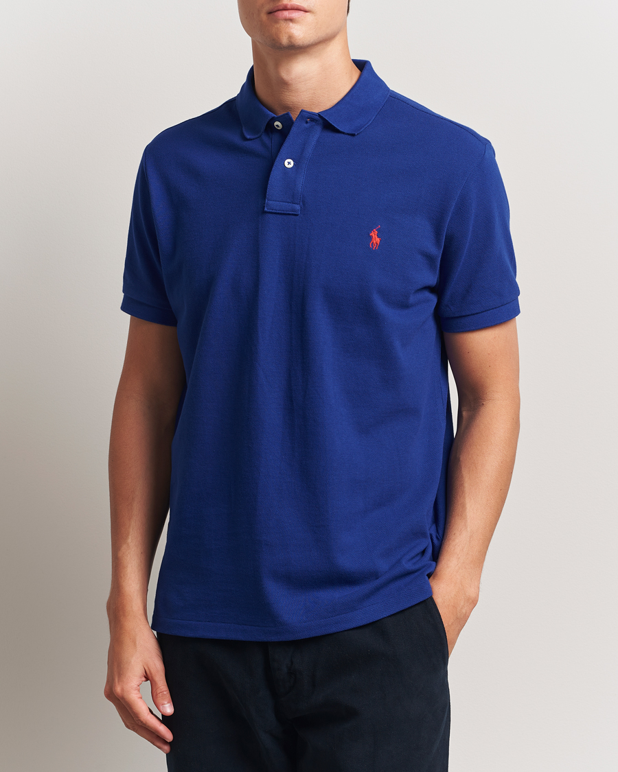 Homme | Polos | Polo Ralph Lauren | Custom Slim Fit Polo Heritage Royal