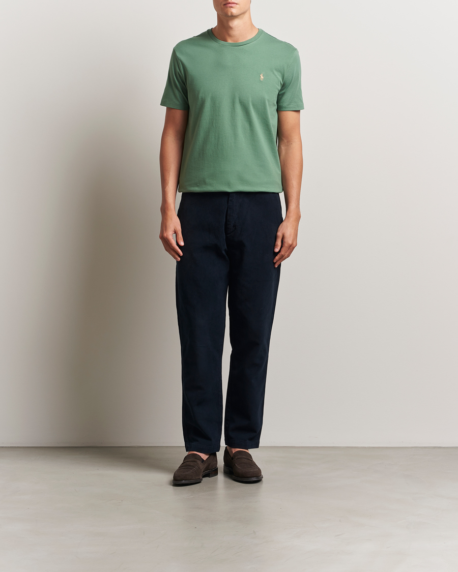 Homme | T-shirts | Polo Ralph Lauren | Custom Slim Fit Crew Neck T-Shirt Fatigue