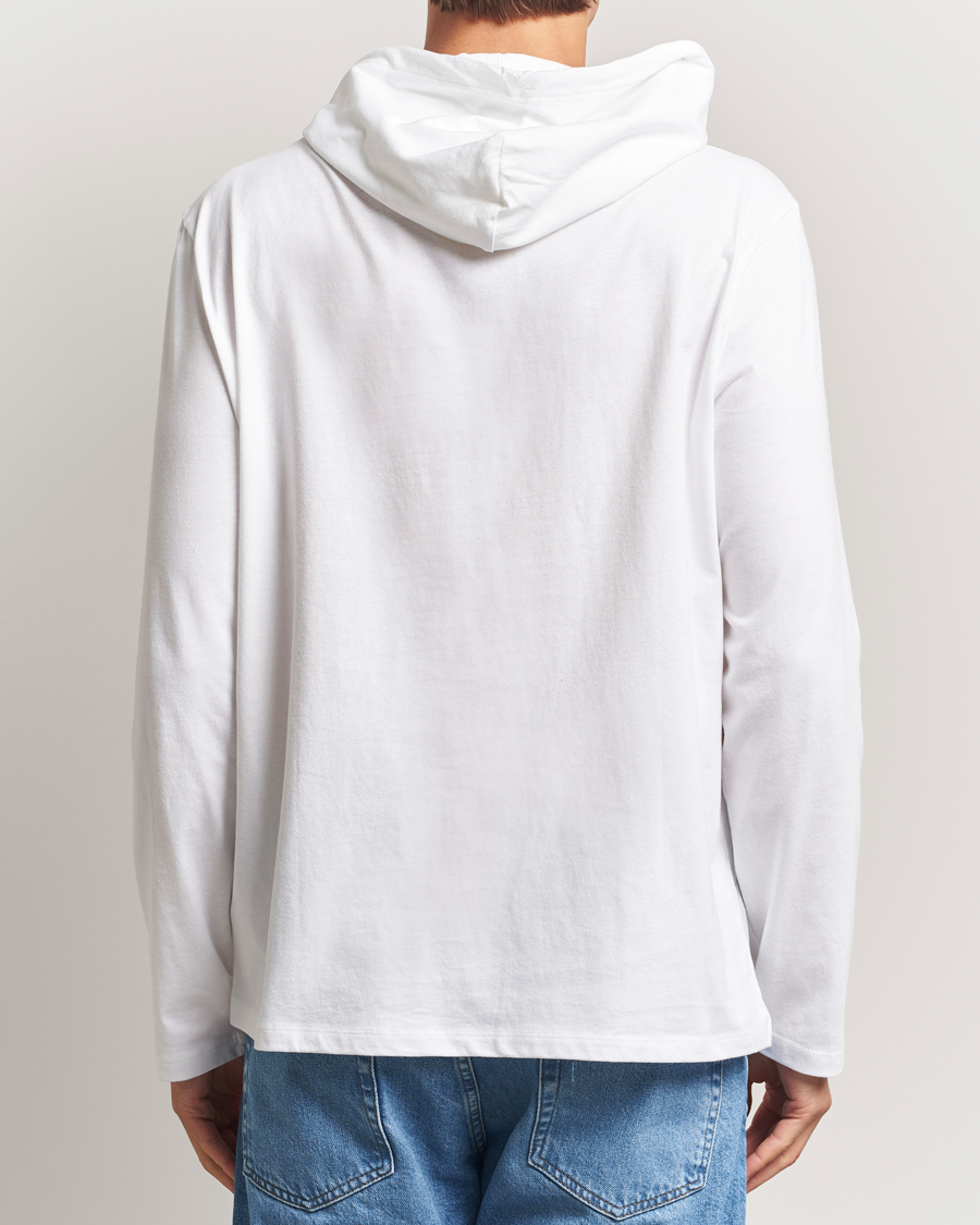 Homme | T-shirts | Polo Ralph Lauren | Long Sleeve Hooded T-Shirt White