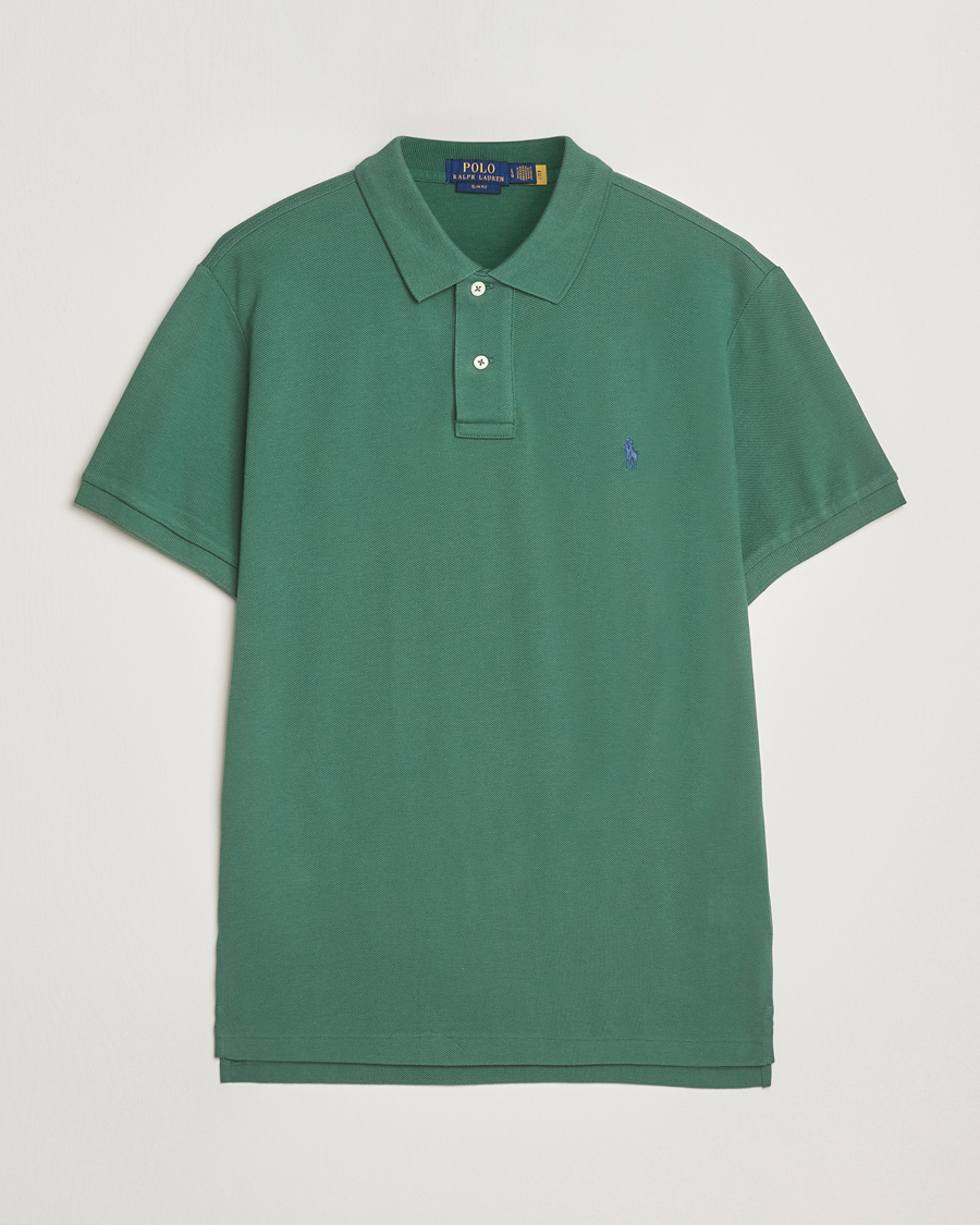 Homme | Polos | Polo Ralph Lauren | Slim Fit Polo Washed Forest