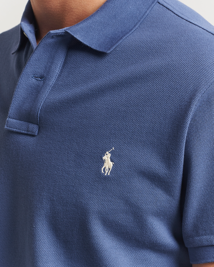 Homme | Polos | Polo Ralph Lauren | Slim Fit Polo Earth Blue