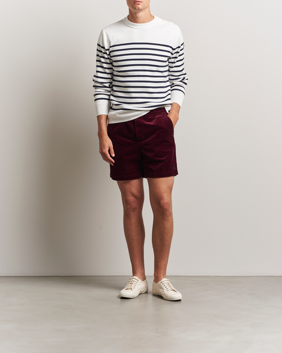 Homme | Shorts | Polo Ralph Lauren | Prepster Corduroy Drawstring Shorts Ruby Red