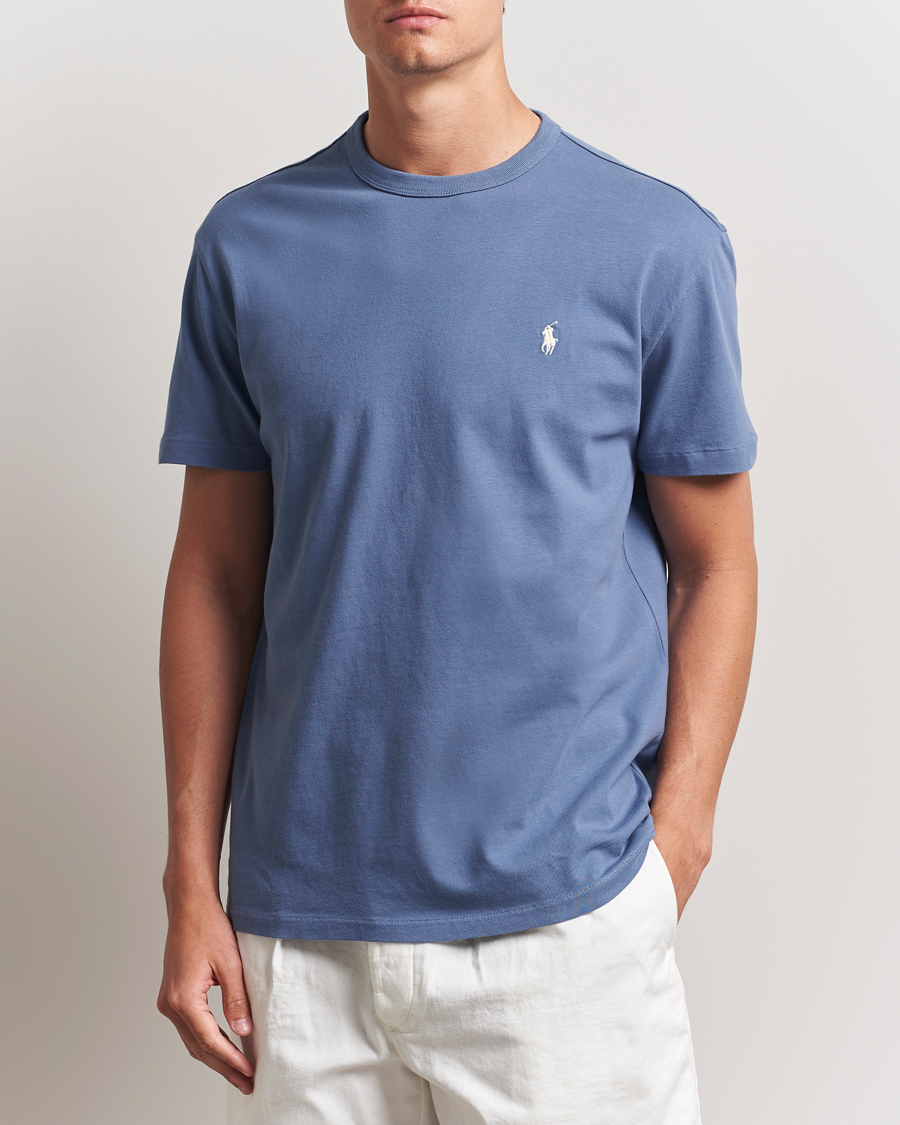 Homme | T-shirts | Polo Ralph Lauren | Washed Tee Capri Blue