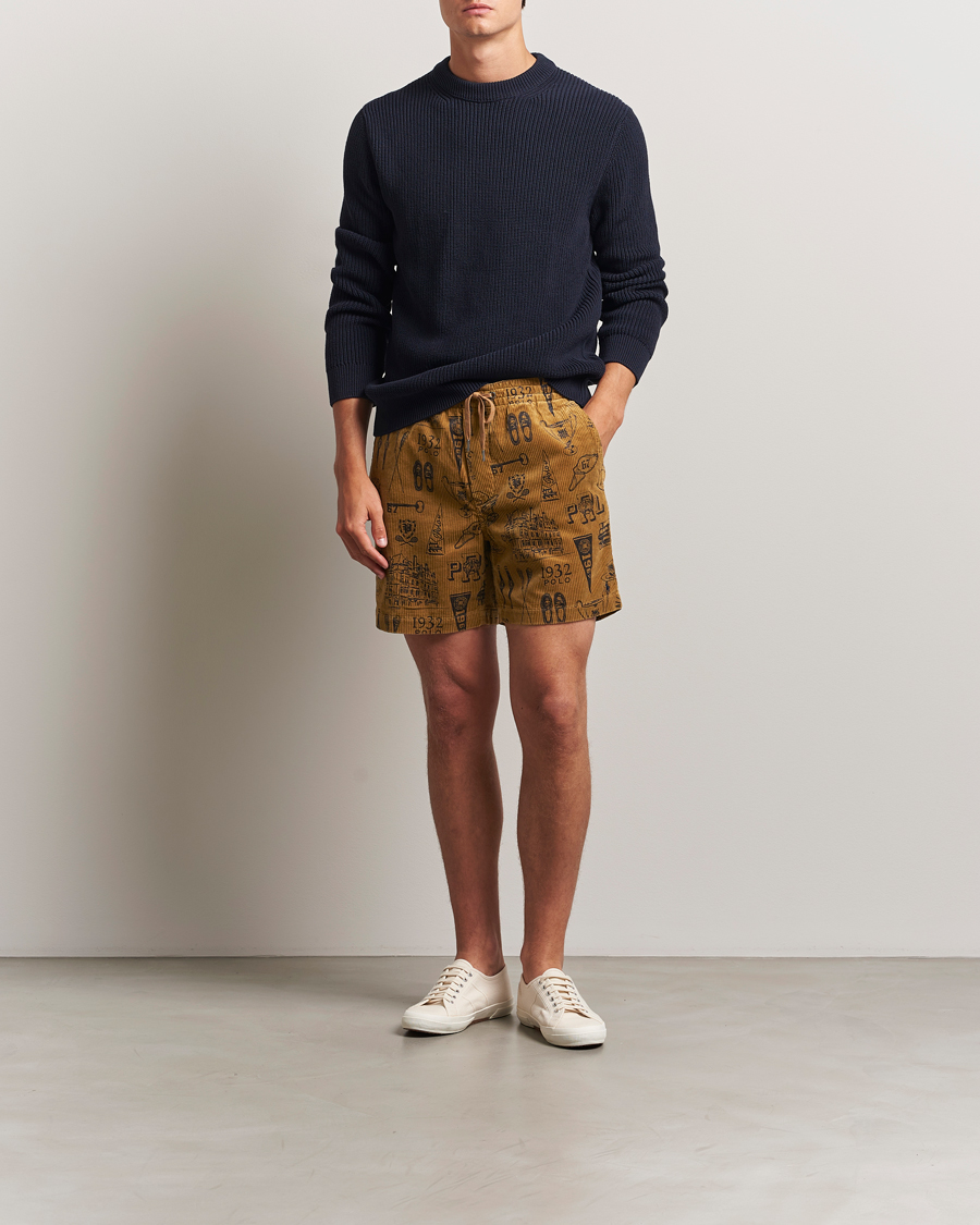 Homme | Shorts | Polo Ralph Lauren | Prepster Corduroy Shorts Golden Brown Preppy Diary