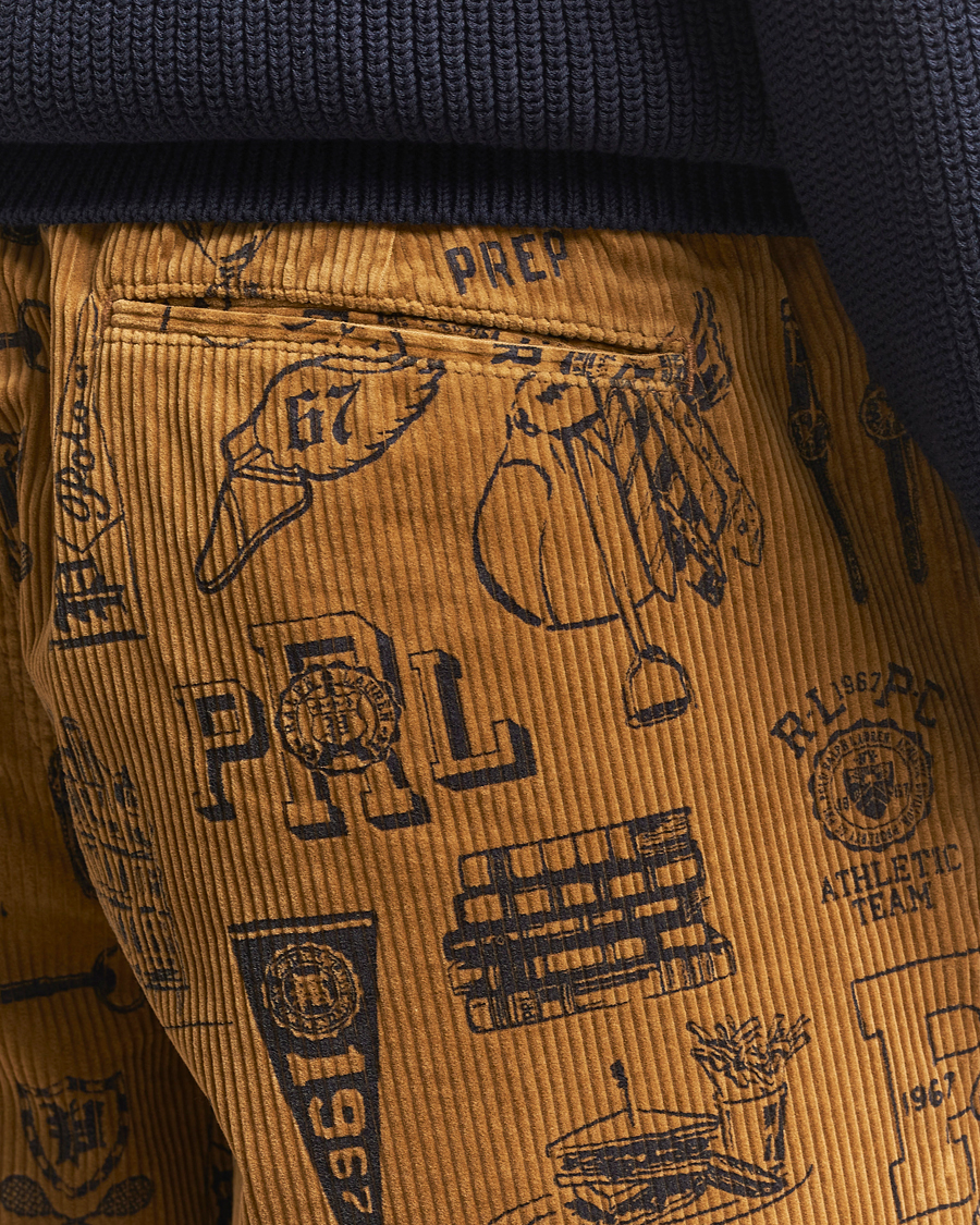 Homme | Shorts | Polo Ralph Lauren | Prepster Corduroy Shorts Golden Brown Preppy Diary