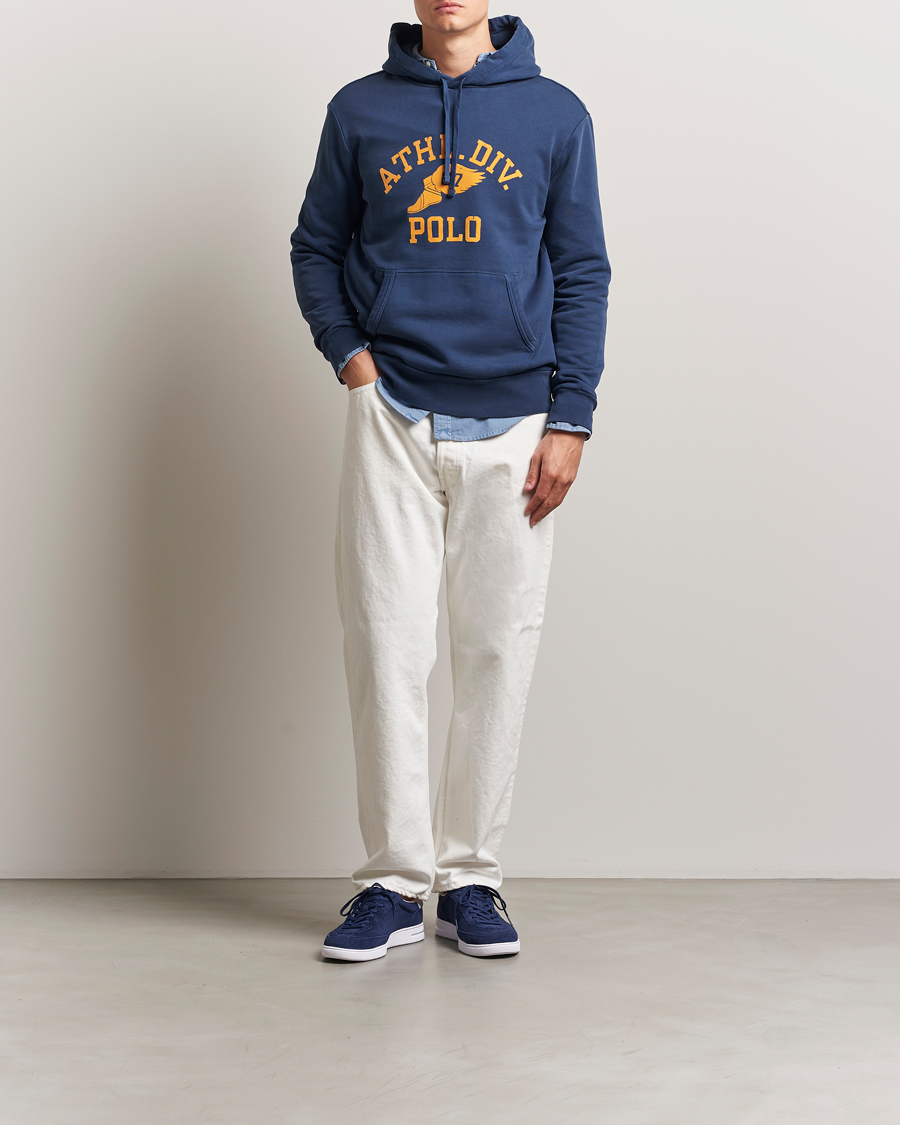 Homme | Pulls Et Tricots | Polo Ralph Lauren | P-Wing Print Hoodie Rustic Navy