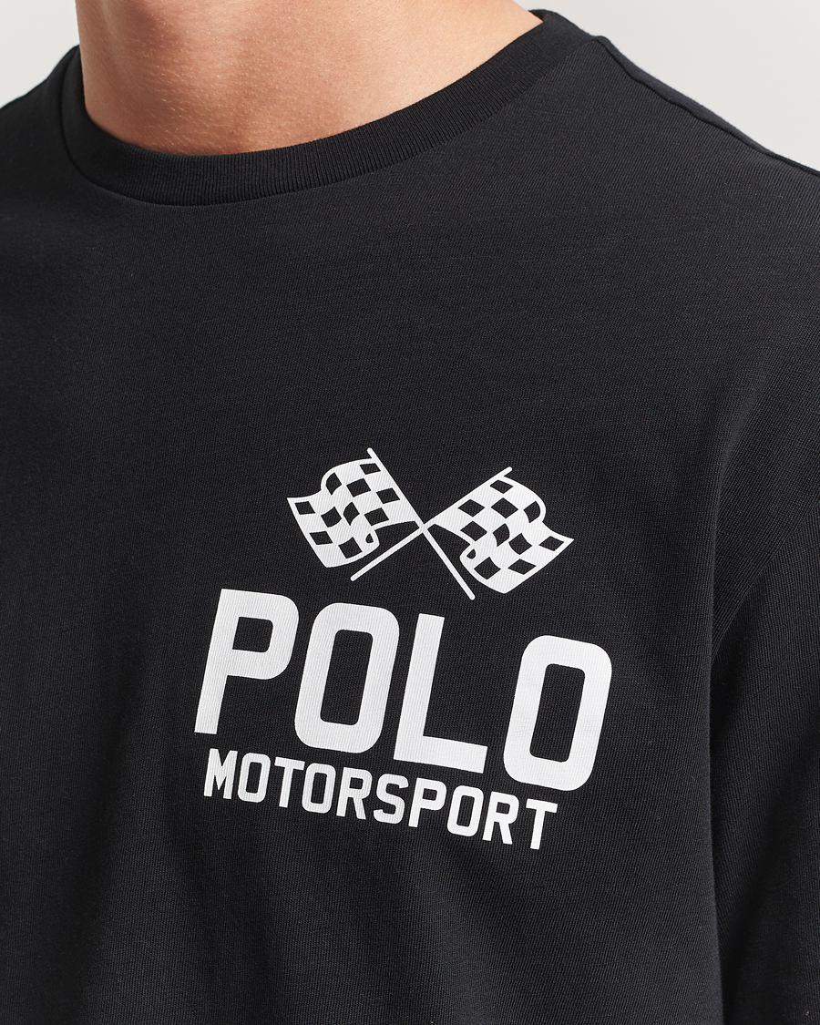 Homme | T-shirts | Polo Ralph Lauren | RL Motorsport Long Sleeve Tee Polo Black
