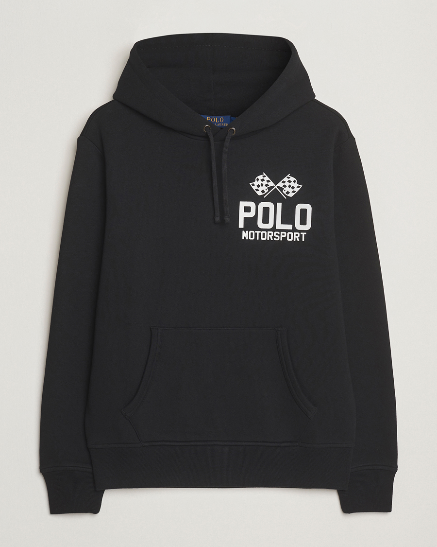 Homme | Pulls Et Tricots | Polo Ralph Lauren | RL Motorsport Hoodie Polo Black