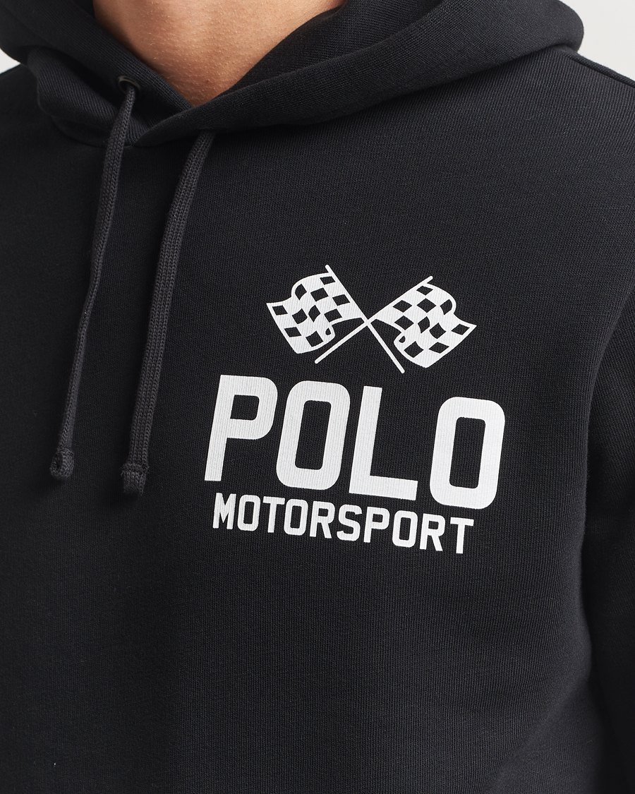 Homme | Pulls Et Tricots | Polo Ralph Lauren | RL Motorsport Hoodie Polo Black