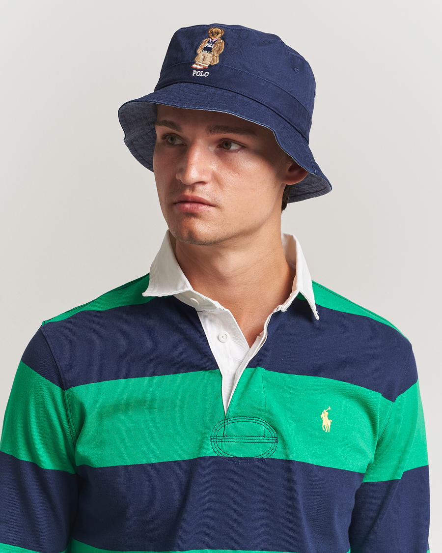 Homme | Polo Ralph Lauren Loft Bucket Bear Hat Newport Navy | Polo Ralph Lauren | Loft Bucket Bear Hat Newport Navy