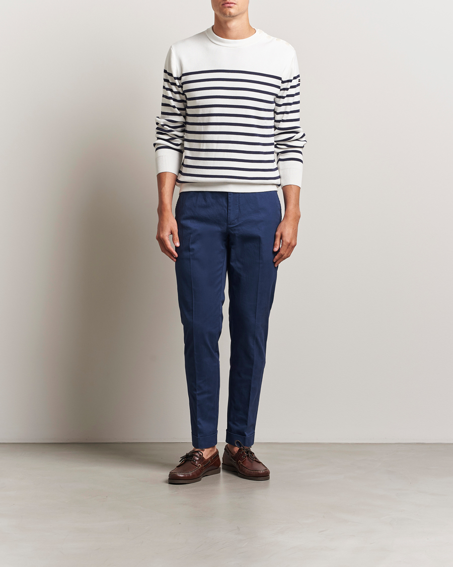 Homme | Pantalons | Polo Ralph Lauren | Cotton Stretch Trousers Rustic Navy