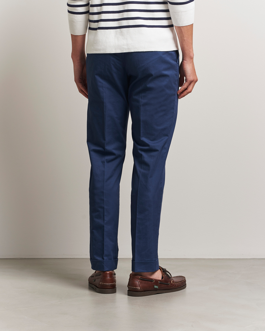 Homme | Pantalons | Polo Ralph Lauren | Cotton Stretch Trousers Rustic Navy