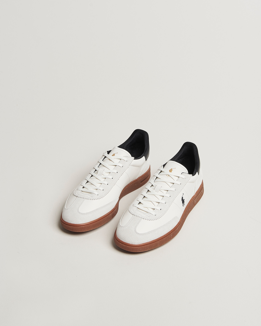 Homme | Baskets | Polo Ralph Lauren | Bedford Sneakers White/Black