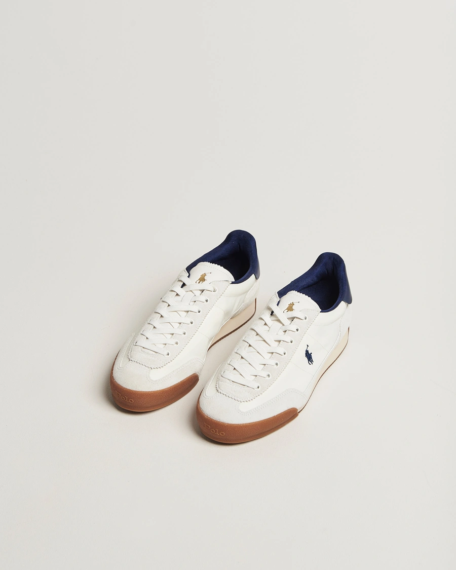 Homme | Baskets | Polo Ralph Lauren | Hester Sneakers Deckwash White/Navy