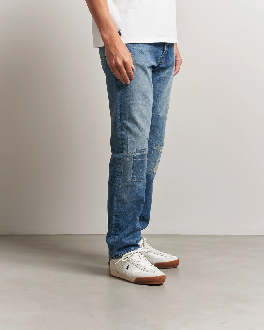 Homme | Baskets | Polo Ralph Lauren | Hester Sneakers Deckwash White/Navy