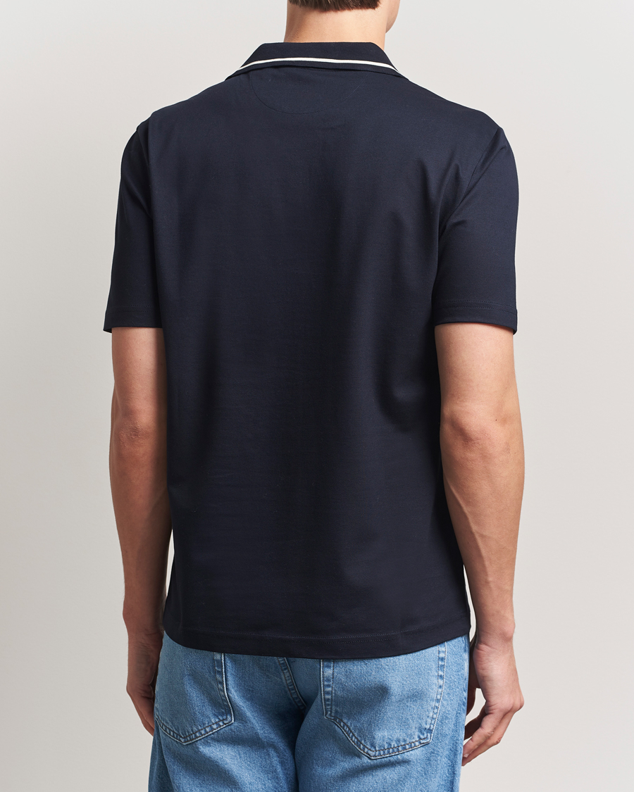 Homme | Polos | Gant | Tipping Polo Evening Blue
