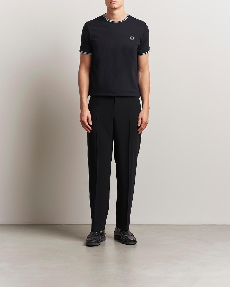 Homme | T-shirts | Fred Perry | Twin Tipped T-Shirt Dark Navy