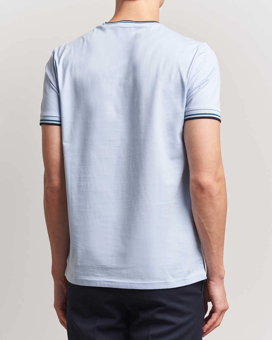 Homme | T-shirts | Fred Perry | Twin Tipped T-Shirt Light Smoke
