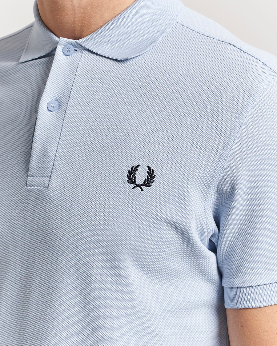 Homme | Polos | Fred Perry | Plain Polo Shirt Light Smoke
