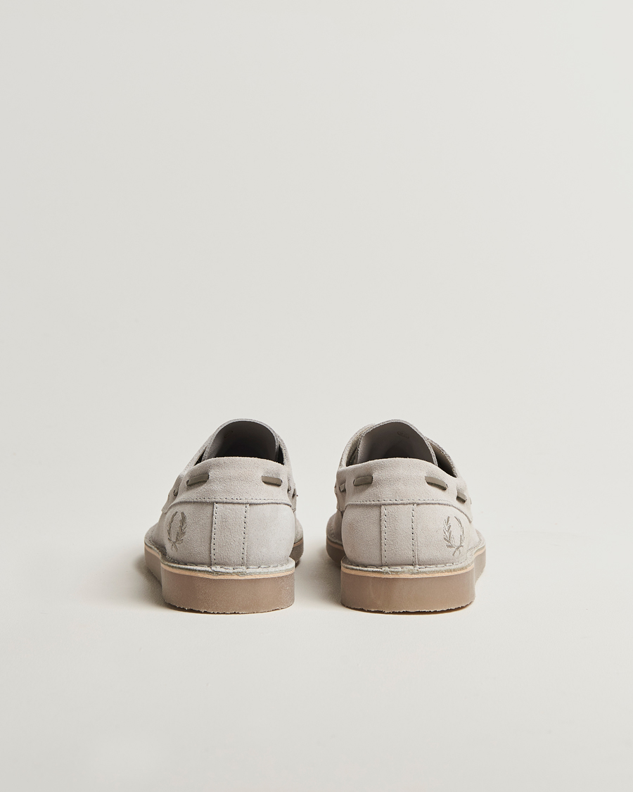 Homme | Loafers | Fred Perry | Meaden Suede Loafer Light Oyster