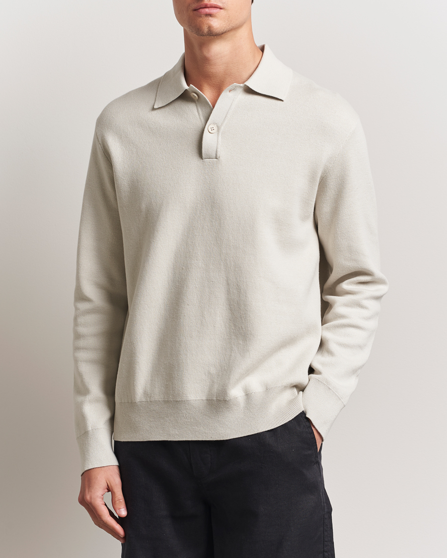 Homme | Pulls Et Tricots | Samsøe Samsøe | Nino Knitted Polo Moonstruck
