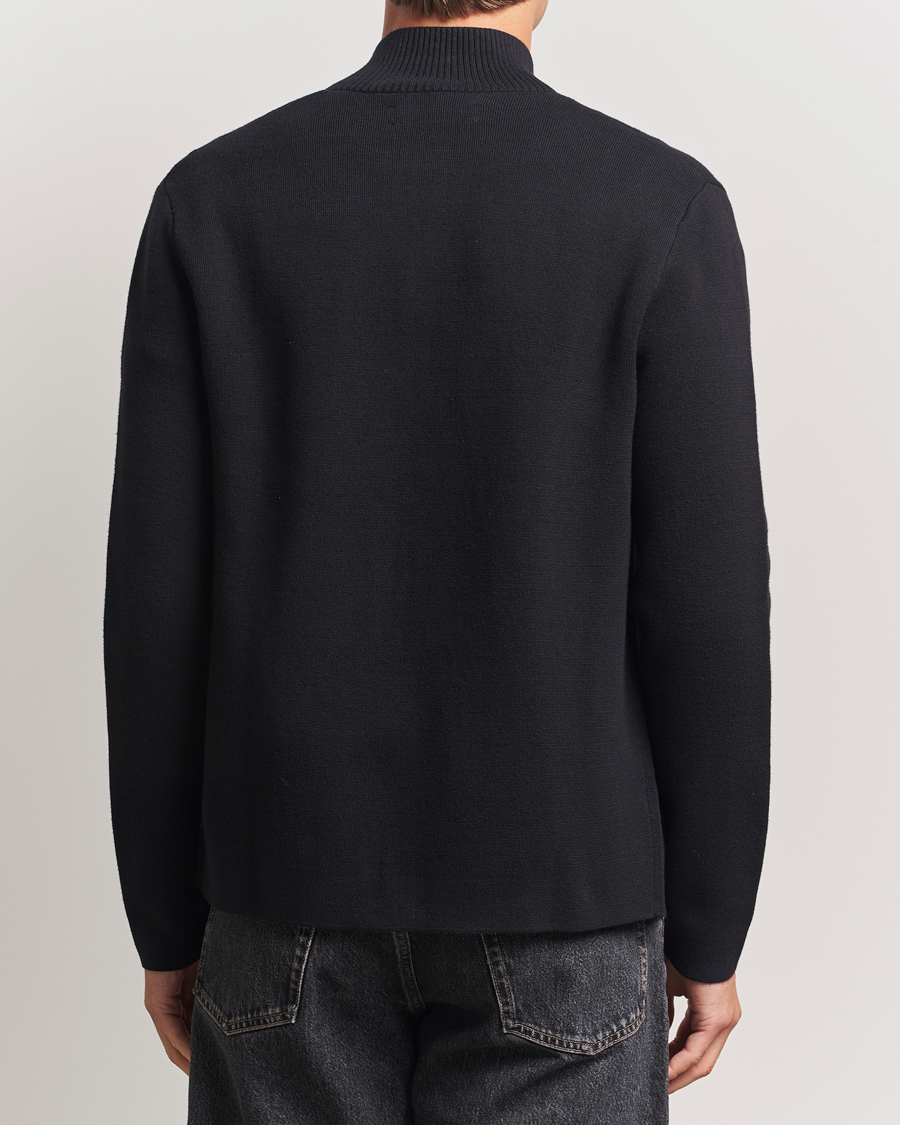 Homme | Pulls Et Tricots | Samsøe Samsøe | Niklas Full Zip Sweater Black