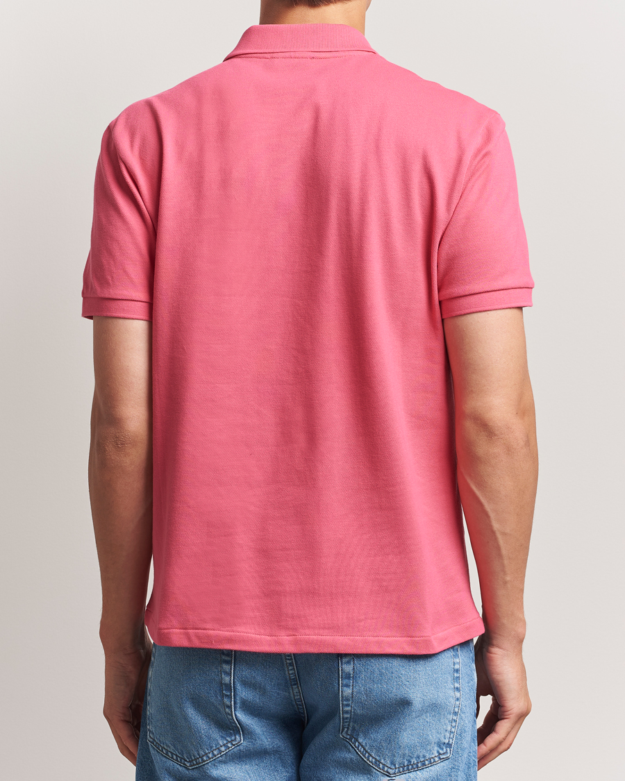 Homme | Polos | Oscar Jacobson | Alex Cotton Polo Cinfandel Red