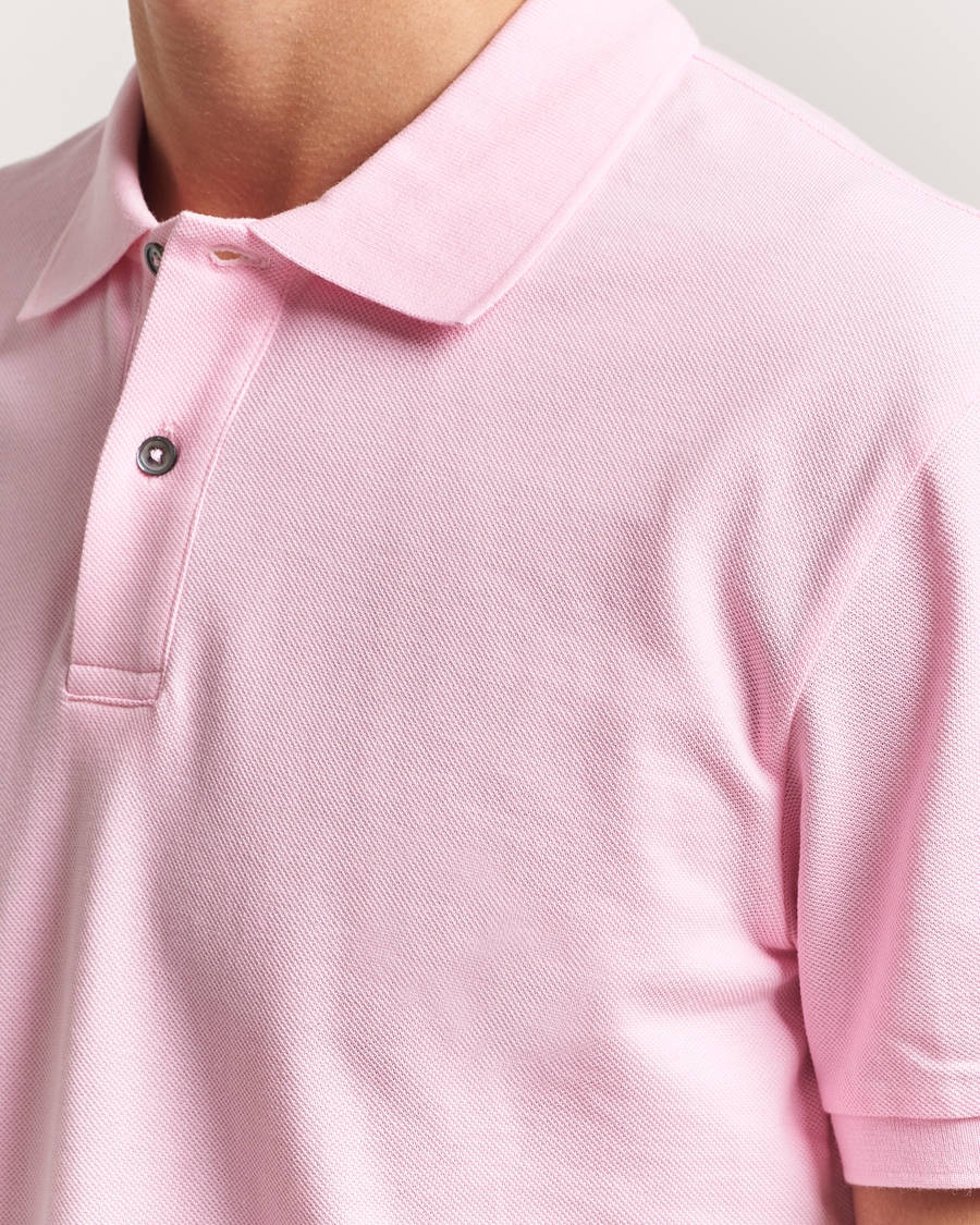 Homme | Polos | Oscar Jacobson | Alex Cotton Polo Pink