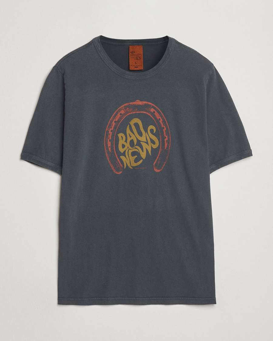 Homme | T-shirts | Nudie Jeans | Ricky Bad News T-Shirt Antracite