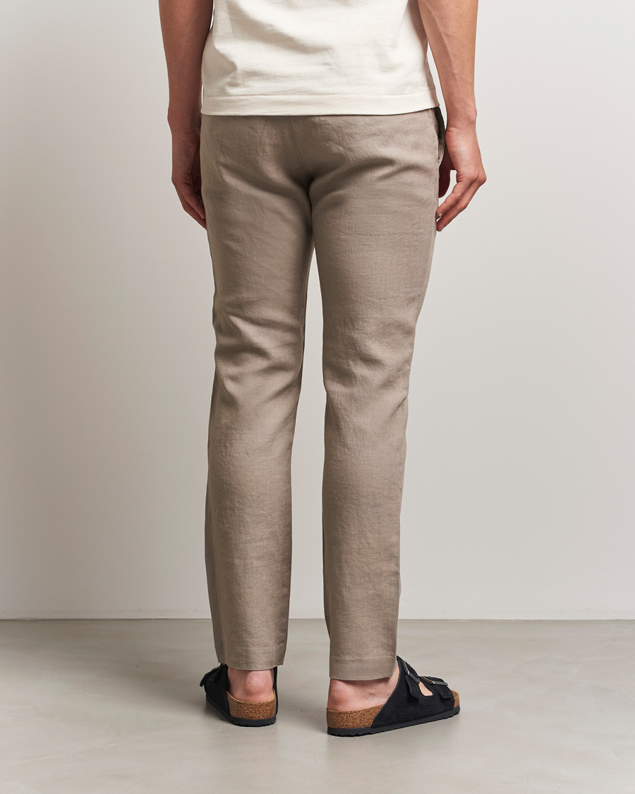 Homme | Pantalons | NN07 | Theo Linen Trousers Greige